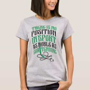 Eis-Hockey-Tormann-Zitat-T-Shirt T-Shirt
