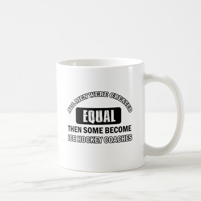 Eis-Hockey-Zugentwürfe Kaffeetasse (Rechts)