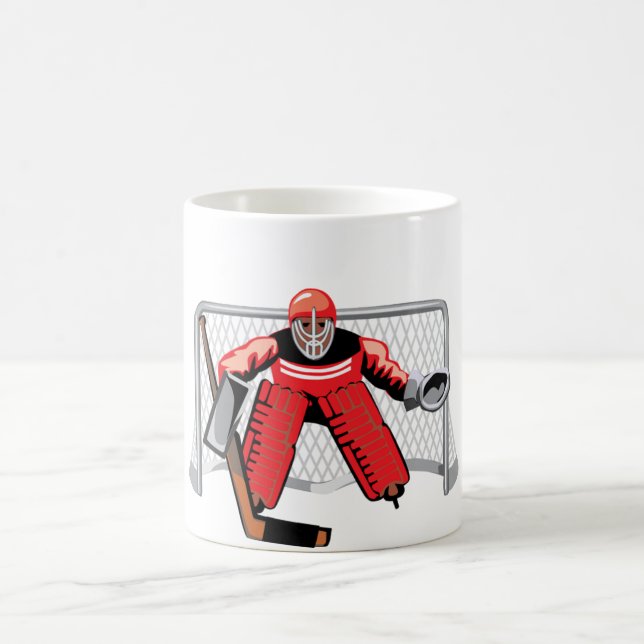 Eis-Hockeygoalie-Tasse Kaffeetasse (Mittel)