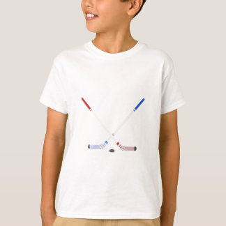 Eis-Hockeystöcke und -kobold T-Shirt