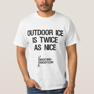 "Eis im Freienist zweimal so Nizza " T-Shirt
