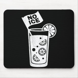 Eis im Wasser _ lustige Eiswürfel liberale Botscha Mousepad