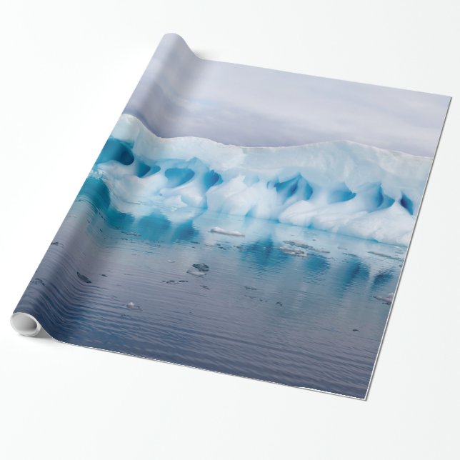 Eis in der Antarktis Geschenkpapier (Ungerollt)