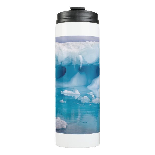 Eis in der Antarktis Thermosbecher (Vorderseite)