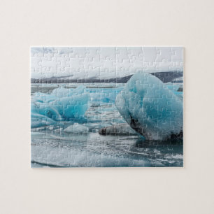 Eis in der Gletscherlagune Jokulsarlon