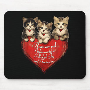 Eis ist jetzt raus, Eis abschaffen lustiges Katzen Mousepad