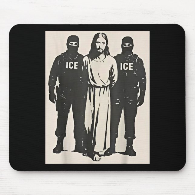 Eis-Jesus Mousepad (Vorne)