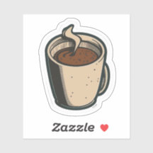 Eis-Kaffeeaufkleber" "Eiskaffee