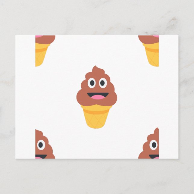 Eis-Kegel pooji Postkarte (Vorderseite)