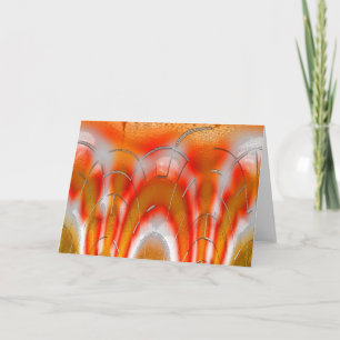 Eis knacken Kunst Feiertagskarte