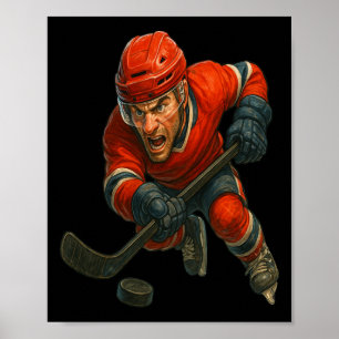 Eis-Krieger, wo Pion das gefrorene Schlachtfeld tr Poster