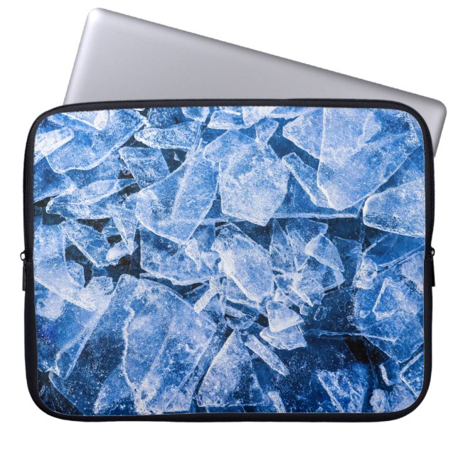 Eis Laptopschutzhülle (Vorderseite)