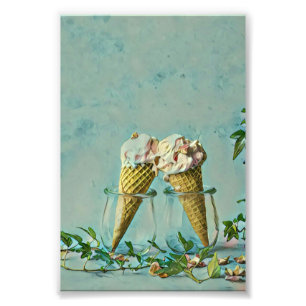 Eis-Lieblingsgeschenk Fotodruck