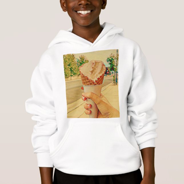 Eis-Lieblingsgeschenk Hoodie (Vorderseite)