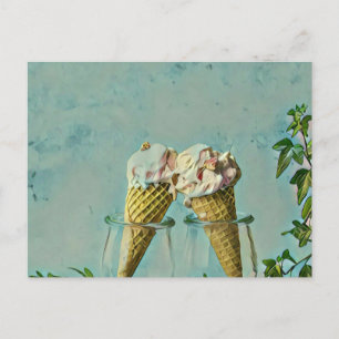 Eis-Lieblingsgeschenk Postkarte