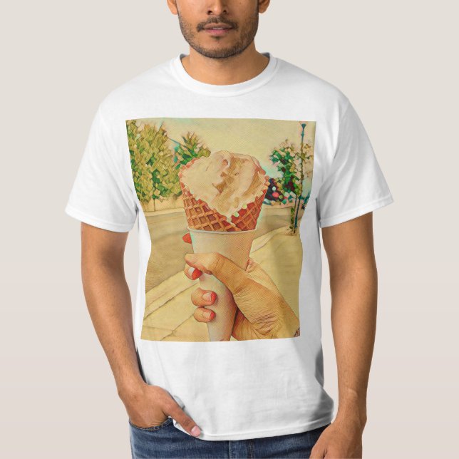Eis-Lieblingsgeschenk T-Shirt (Vorderseite)
