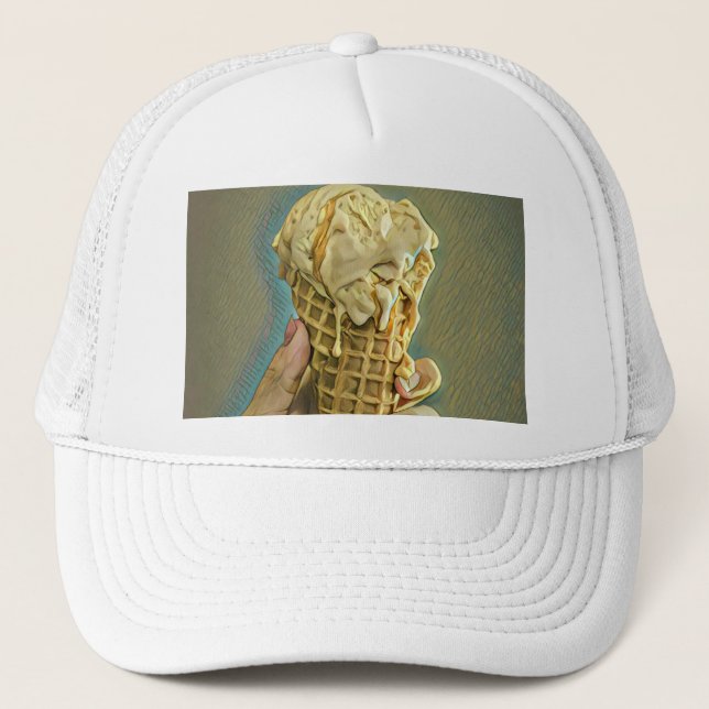Eis-Lieblingsgeschenk Truckerkappe (Vorderseite)