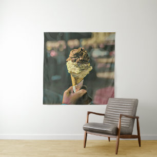Eis-Lieblingsgeschenk Wandteppich