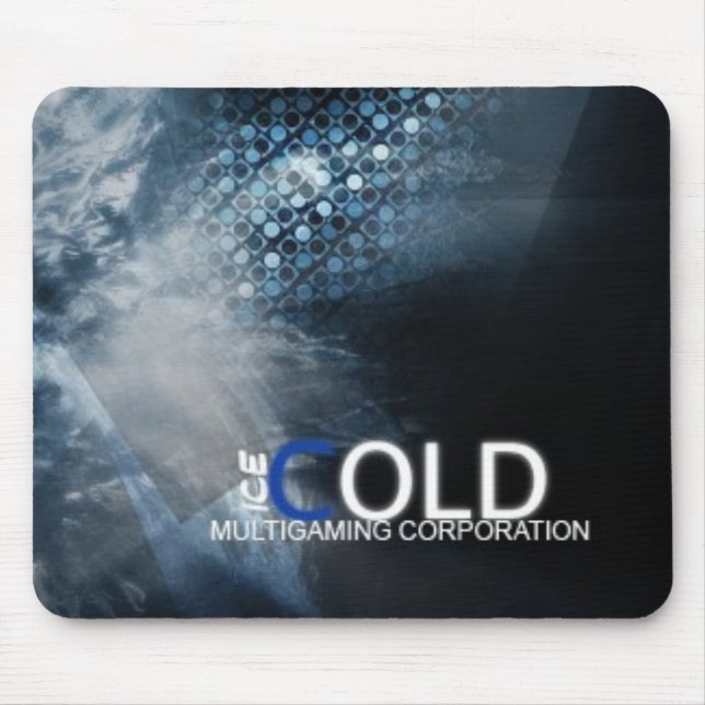 Eis-Mausunterlage Mousepad (Vorne)