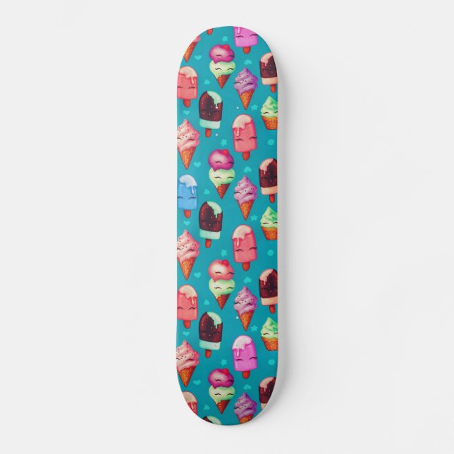Eis, Pop und Eis Skateboard (Vorderseite)