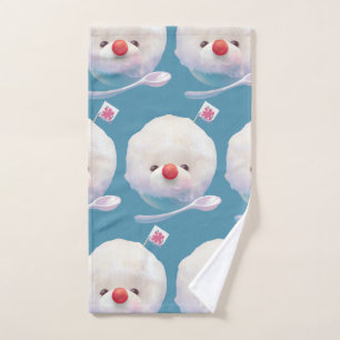 Eis-Puppy mit rasierter Fellpartie – Sommer-Bichon Handtuch