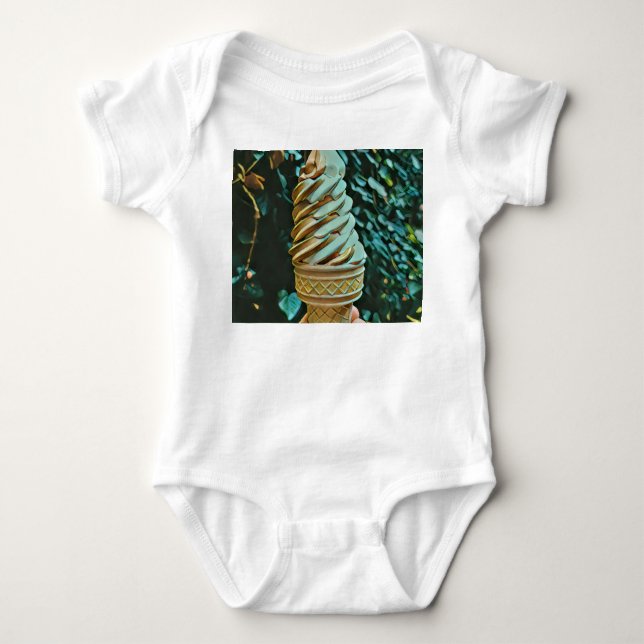 Eis-Rezept Baby Strampler (Vorderseite)