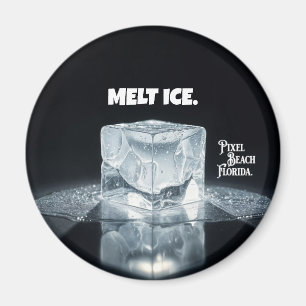 EIS SCHMELZEN. Schlüsselanhänger Magnet