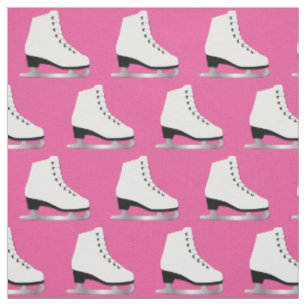 Eis Skate Abbildung Skaten Rink Rosa Stoff