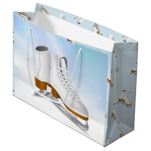 Eis-Skate-große Geschenk-Tasche Große Geschenktüte