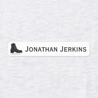 Eis-Skate- oder Eisen-On-Logo-Labels Etiketten