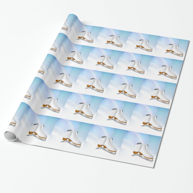 Eis-Skate-Verpackungs-Papier Geschenkpapier (Ungerollt)
