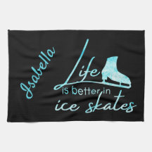 Eis Skaten Handtuch Blau Skate Lebensdauer besser