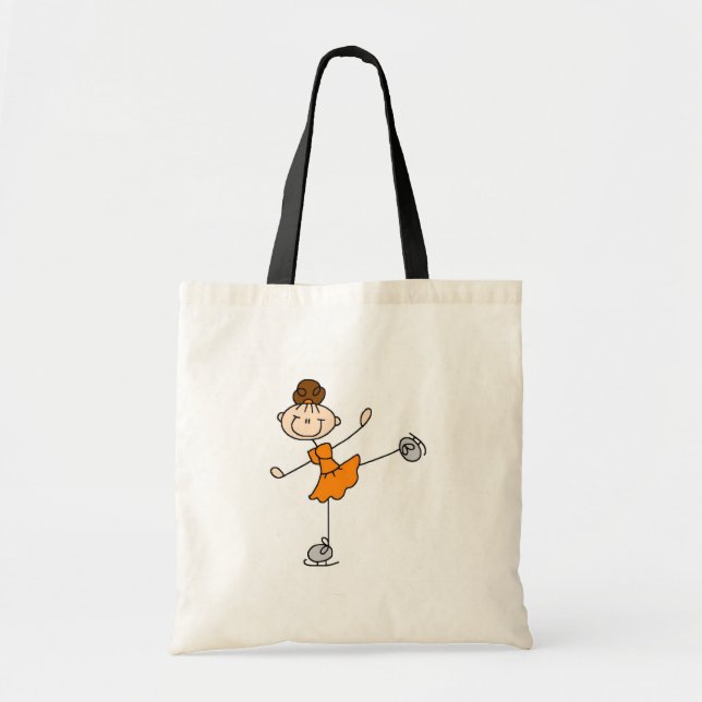 Eis-Skaten-Mädchen in der orange Tasche (Vorne)