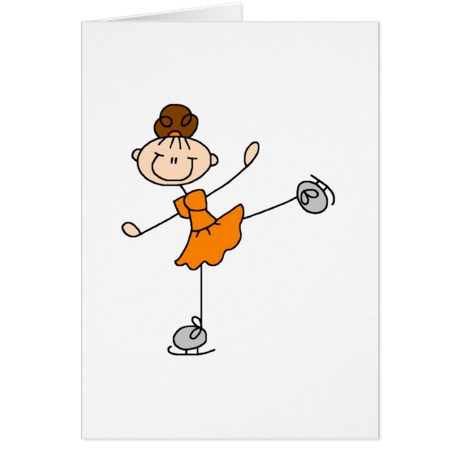 Eis-Skater in der orange Karte (Vorne)