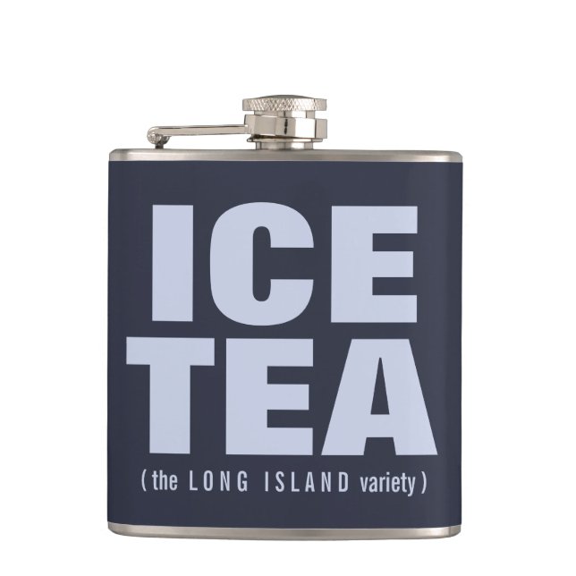 EIS-TEE-Gewohnheitsflasche Flachmann (Vorderseite)