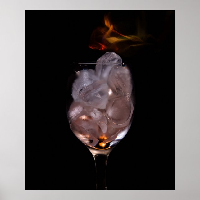 Eis und Feuer Poster (Vorne)