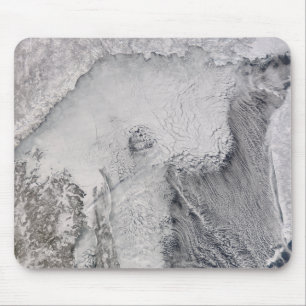 Eis- und Nebenstraßen im Meer von Okhotsk Mousepad