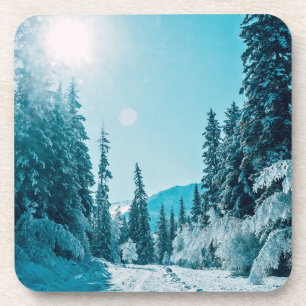 Eis und Schnee Altai Nature Reserve, Russland Getränkeuntersetzer