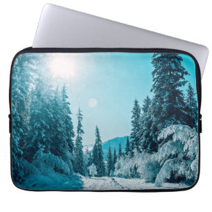 Eis und Schnee Altai Nature Reserve, Russland Laptopschutzhülle