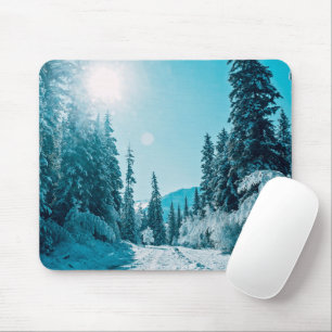 Eis und Schnee Altai Nature Reserve, Russland Mousepad