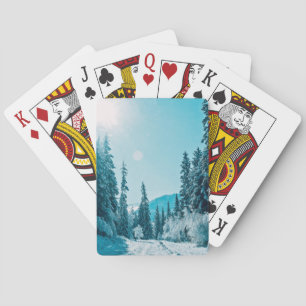 Eis und Schnee   Altai Nature Reserve, Russland Spielkarten