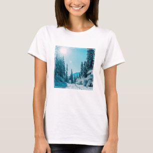 Eis und Schnee Altai Nature Reserve, Russland T-Shirt