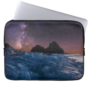 Eis und Schnee   Baikalsee, Sibirien, Russland Laptopschutzhülle