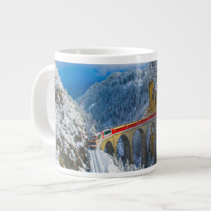 Eis und Schnee   Bernina Express, Schweiz Jumbo-Tasse