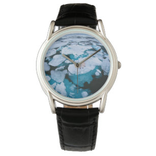 Eis und Schnee   Eisbär, arktischer Ozean, Svalbar Armbanduhr