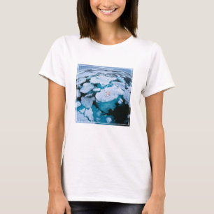 Eis und Schnee Eisbär, arktischer Ozean, Svalbar T-Shirt