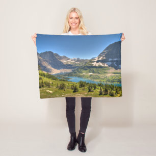 Eis und Schnee Glacier National Park, Montana Fleecedecke