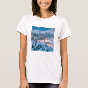 Eis und Schnee Graubunden, Engadin, Schweiz T-Shirt