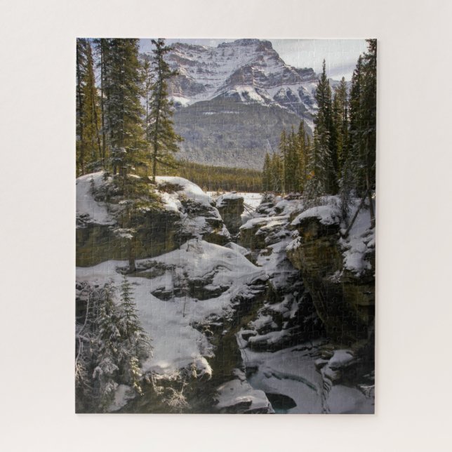 Eis und Schnee | Jasper National Park Alberta, Kan (Vertikal)