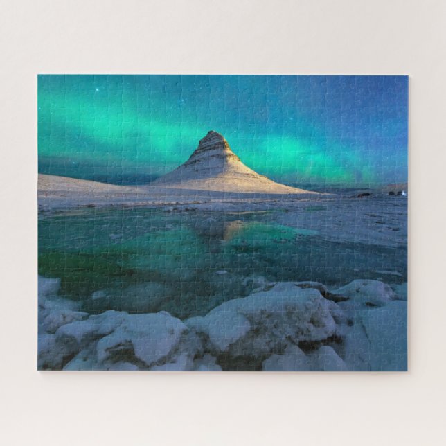 Eis und Schnee | Kirkjufell Mountain, Island (Horizontal)